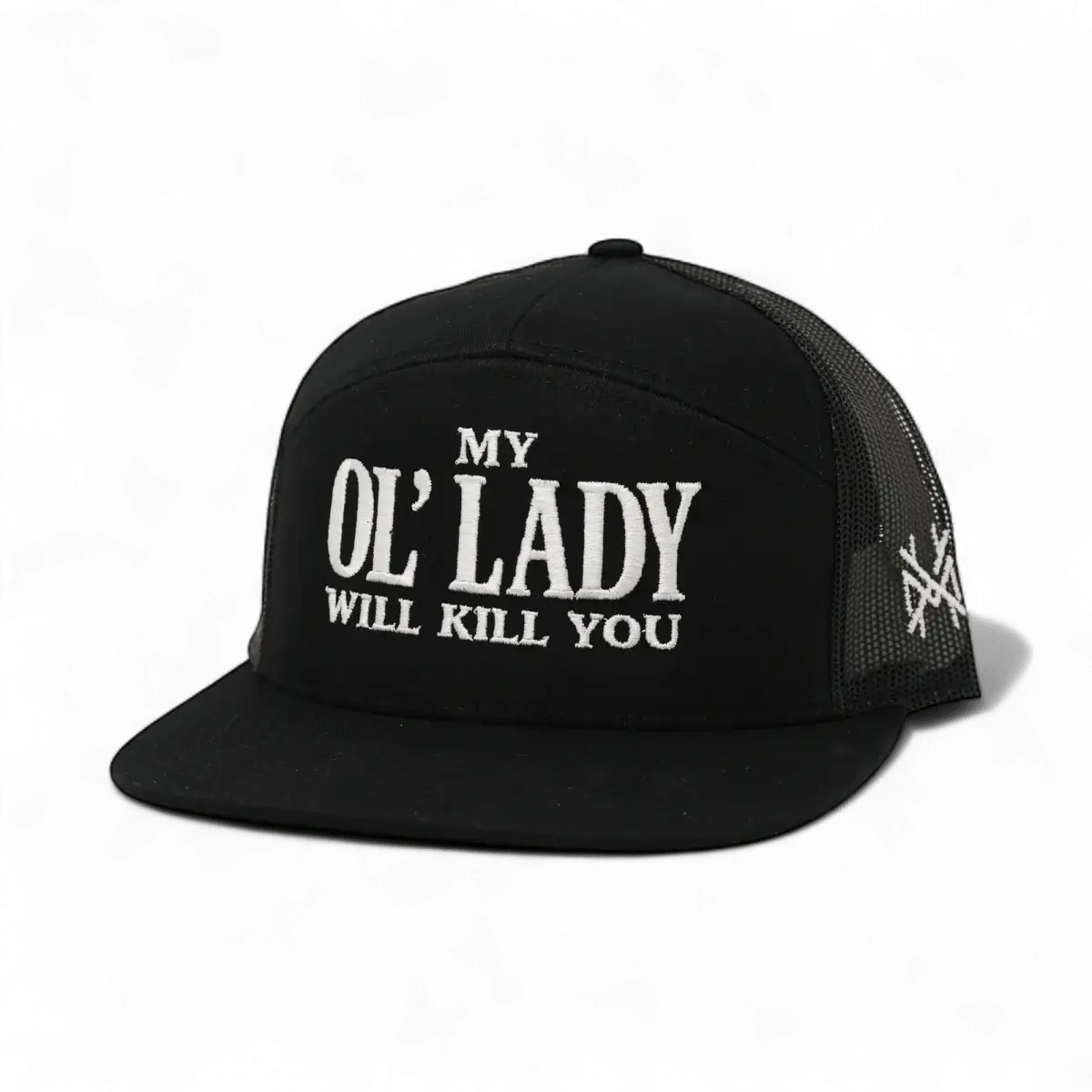 The Mad Hatter Company My Ol Lady Will Kill You Snapback Hat - AVBL MRKT (7)