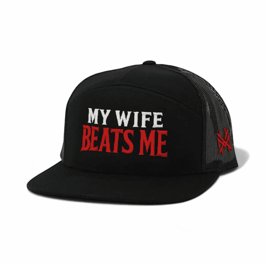 The Mad Hatter Company My Wife Beats Me Snapback Hat - AVBL MRKT (1)