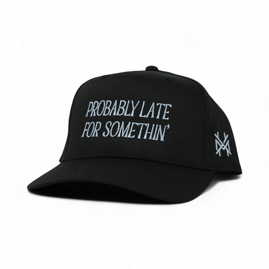 The Mad Hatter Company Probably Late Snapback Hat - AVBL MRKT (1)
