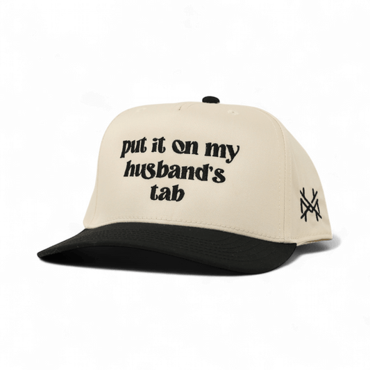 The Mad Hatter Company Put it on my Husband Tab Snapback Hat - AVBL MRKT (1)