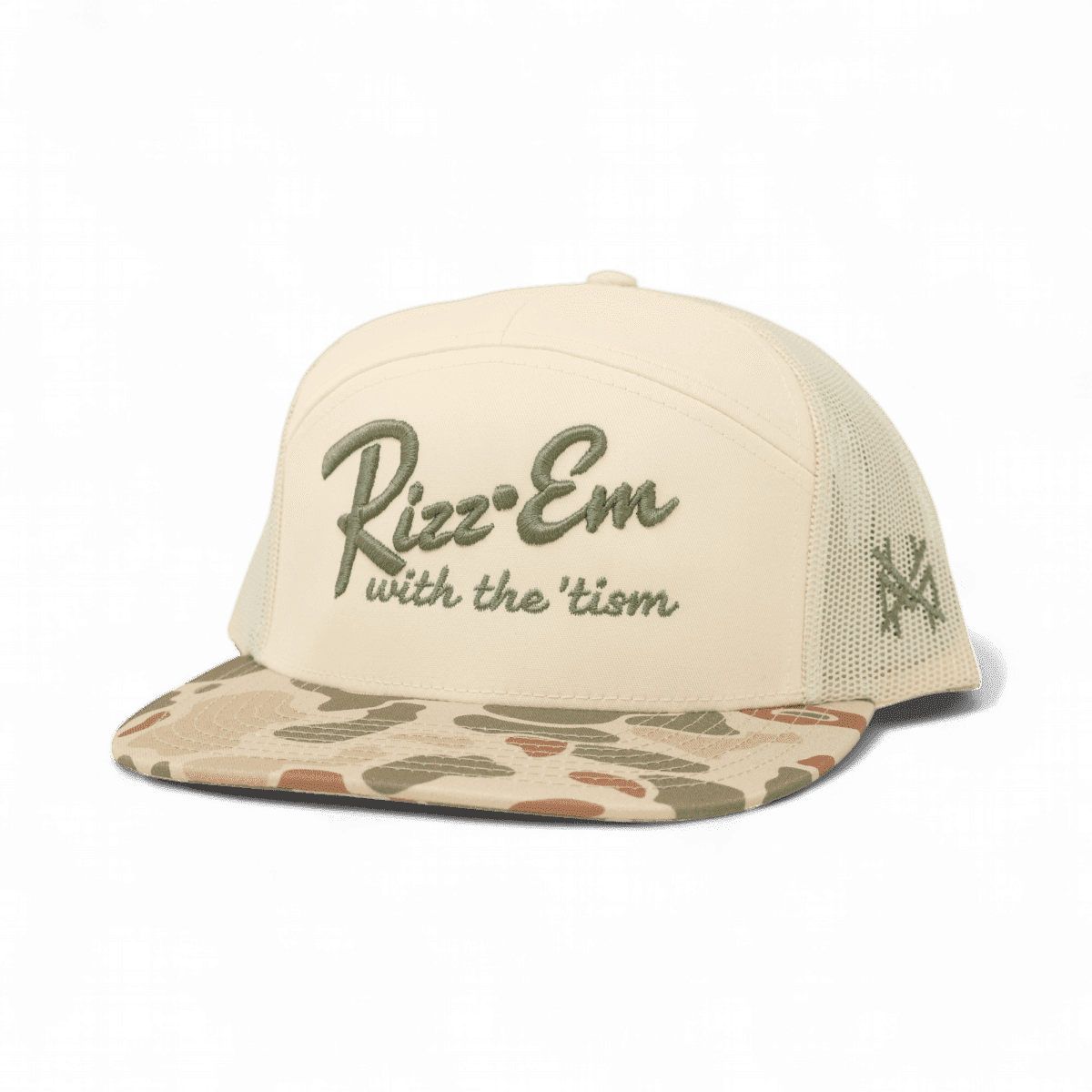 The Mad Hatter Company Rizz Em With The Tism Snapback Hat - AVBL MRKT (2)