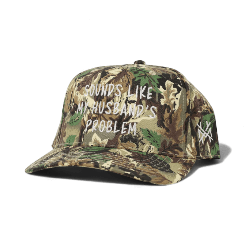 The Mad Hatter Company Sounds like my Husband's Problem Snapback Hat - AVBL MRKT (2)