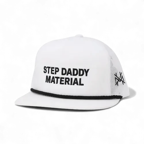 The Mad Hatter Company Step Daddy Material Snapback Hat - AVBL MRKT (1)
