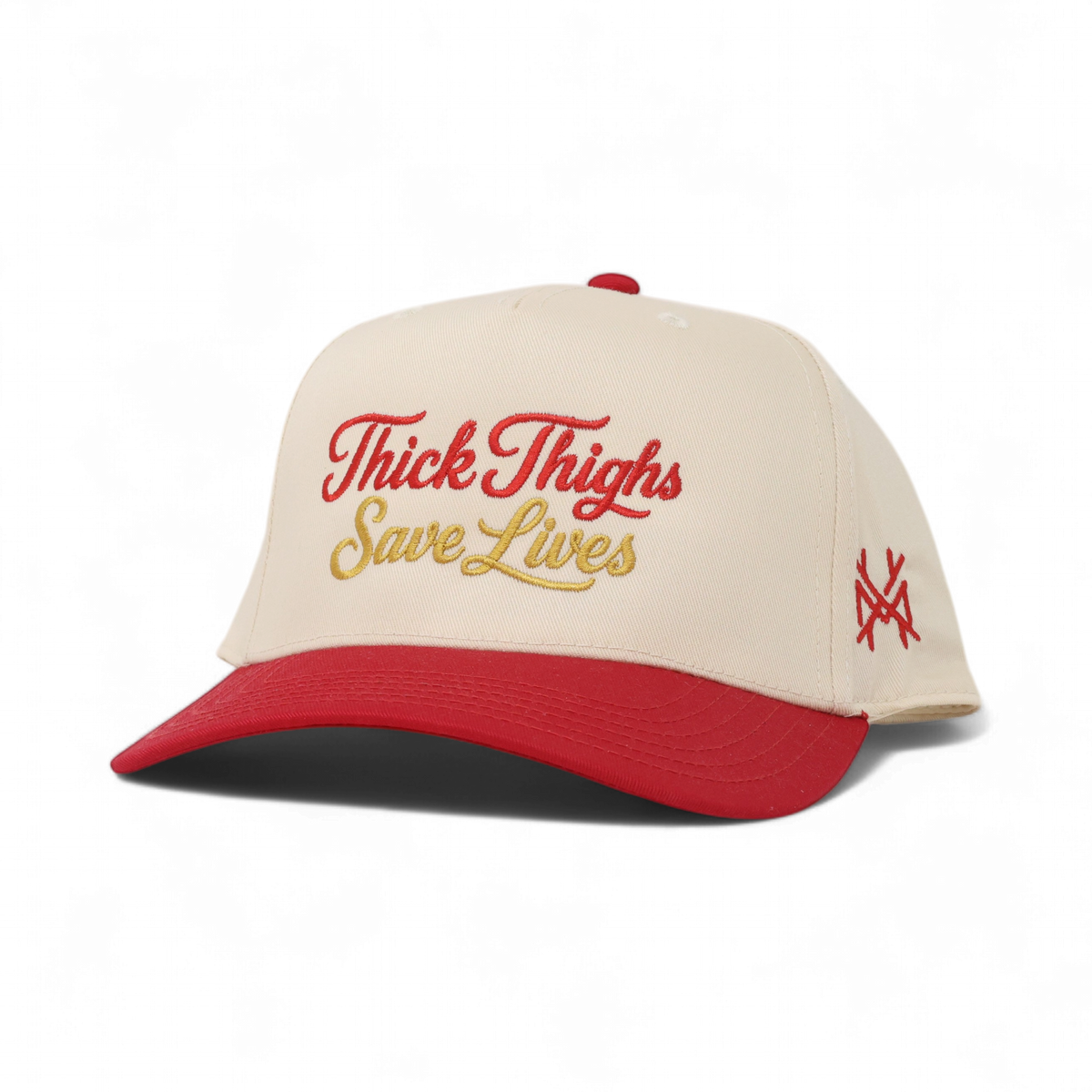 The Mad Hatter Company Thick Thighs Save Lives Snapback Hat - AVBL MRKT (3)