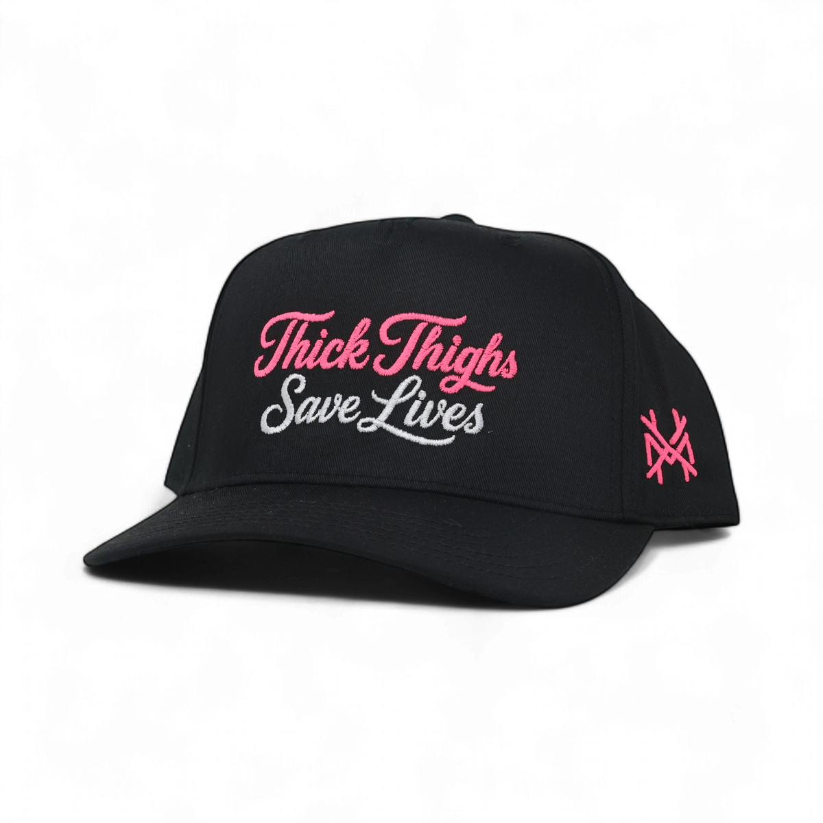 The Mad Hatter Company Thick Thighs Save Lives Snapback Hat - AVBL MRKT (6)