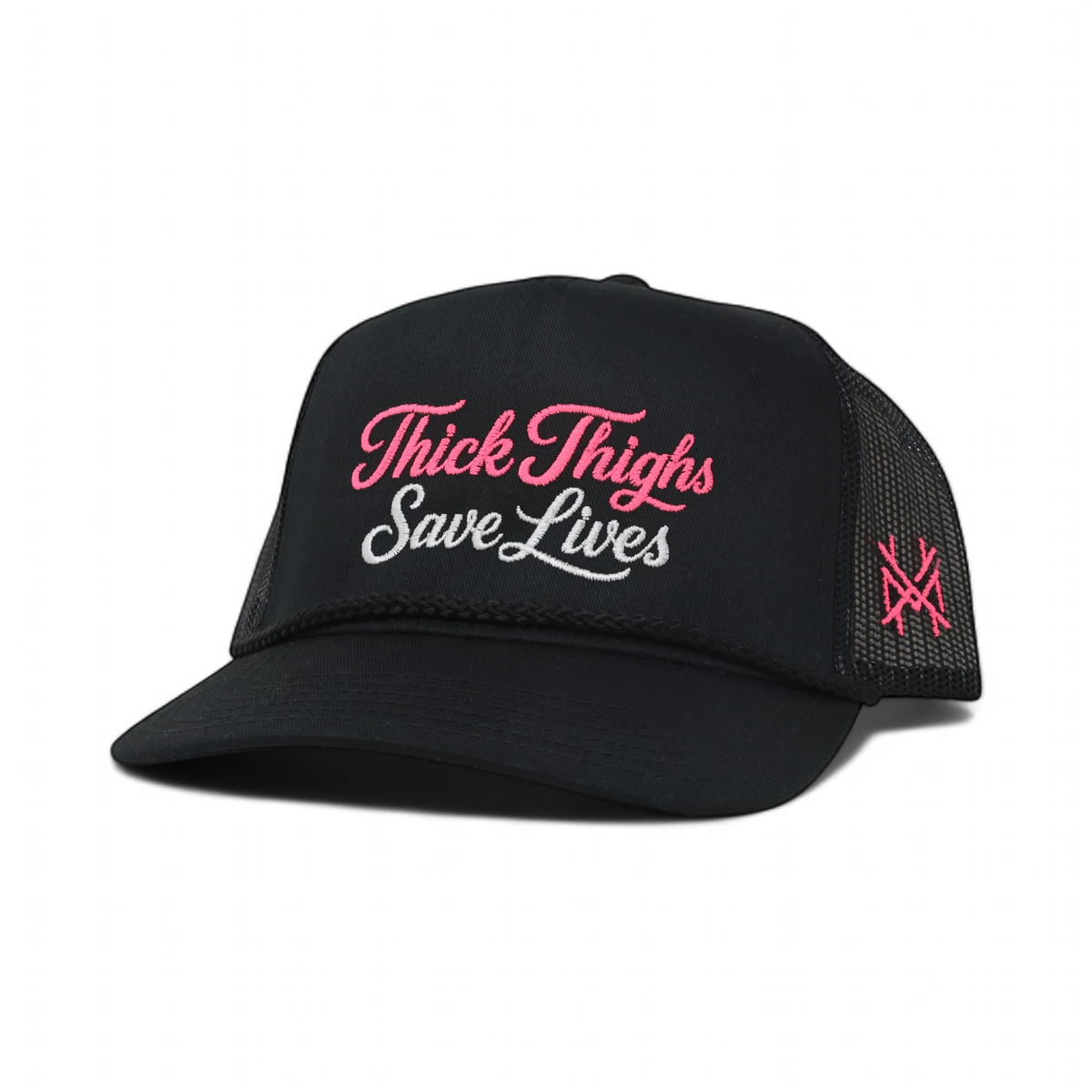 The Mad Hatter Company Thick Thighs Save Lives Snapback Hat - AVBL MRKT (7)
