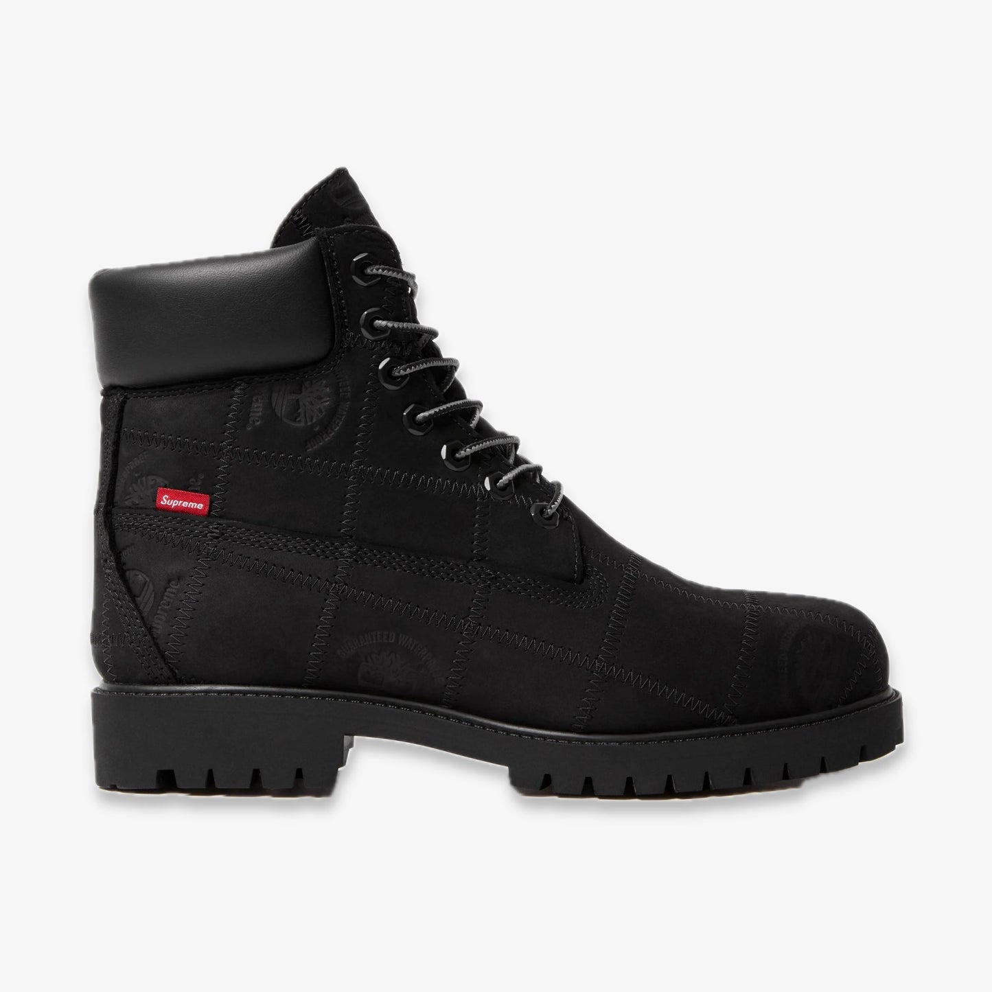 Timberland 6" Premium Waterproof Boot x Supreme 'Patchwork Black' (2025) [TB0A5TBZ-W05] Casual Fashion Shoes for Unisex Adult Mens - AVBL MRKT (2)