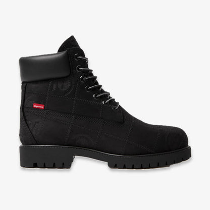 Timberland 6" Premium Waterproof Boot x Supreme 'Patchwork Black' (2025) [TB0A5TBZ-W05] Casual Fashion Shoes for Unisex Adult Mens - AVBL MRKT (2)