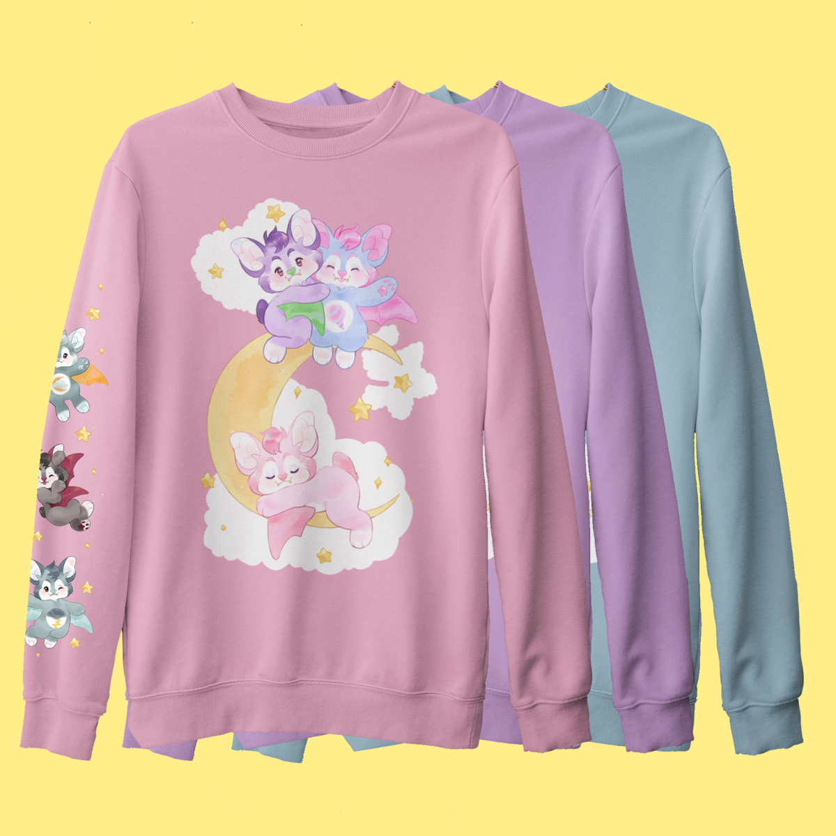 Tiny Teeth Bat Sweater - AVBL MRKT (1)