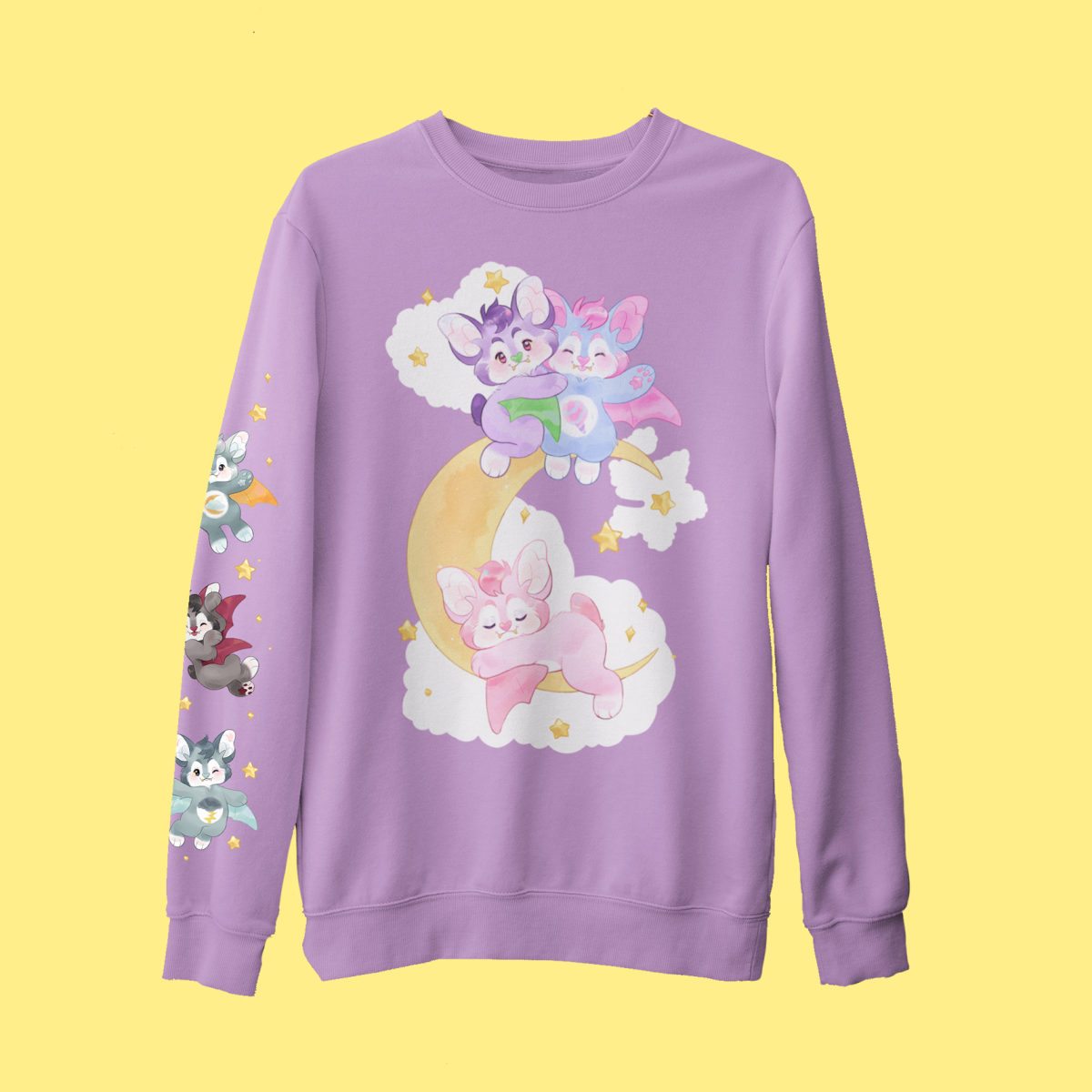 Tiny Teeth Bat Sweater - AVBL MRKT (4)