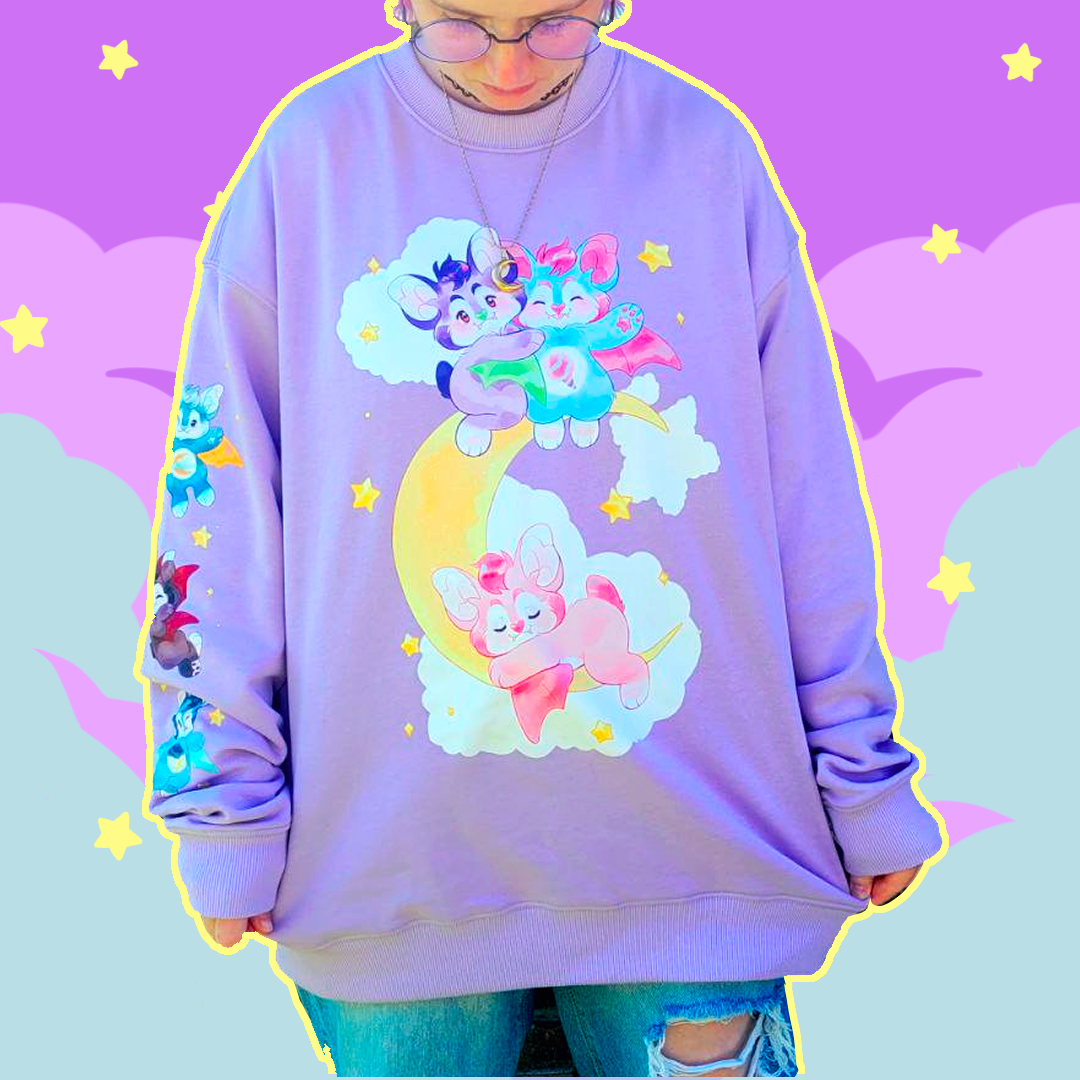 Tiny Teeth Bat Sweater - AVBL MRKT (6)