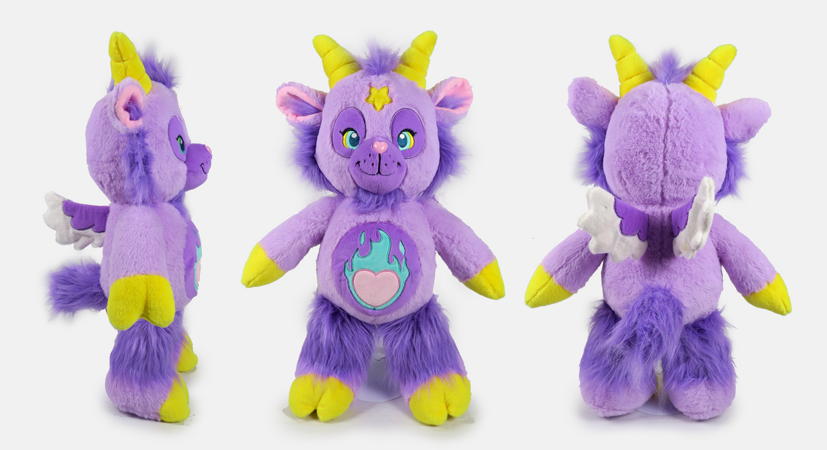 Tiny Teeth Blazing Heart Beelzebear - AVBL MRKT (2)