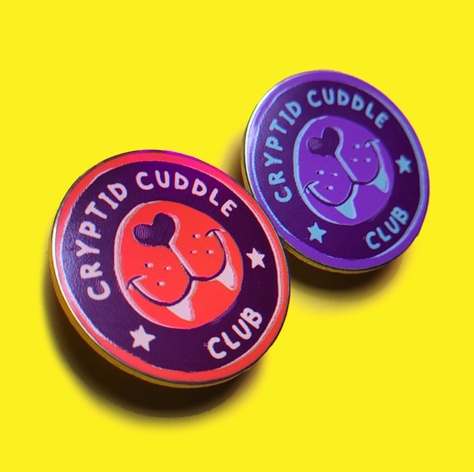 Tiny Teeth Cryptid Cuddle Club Pin - AVBL MRKT (1)