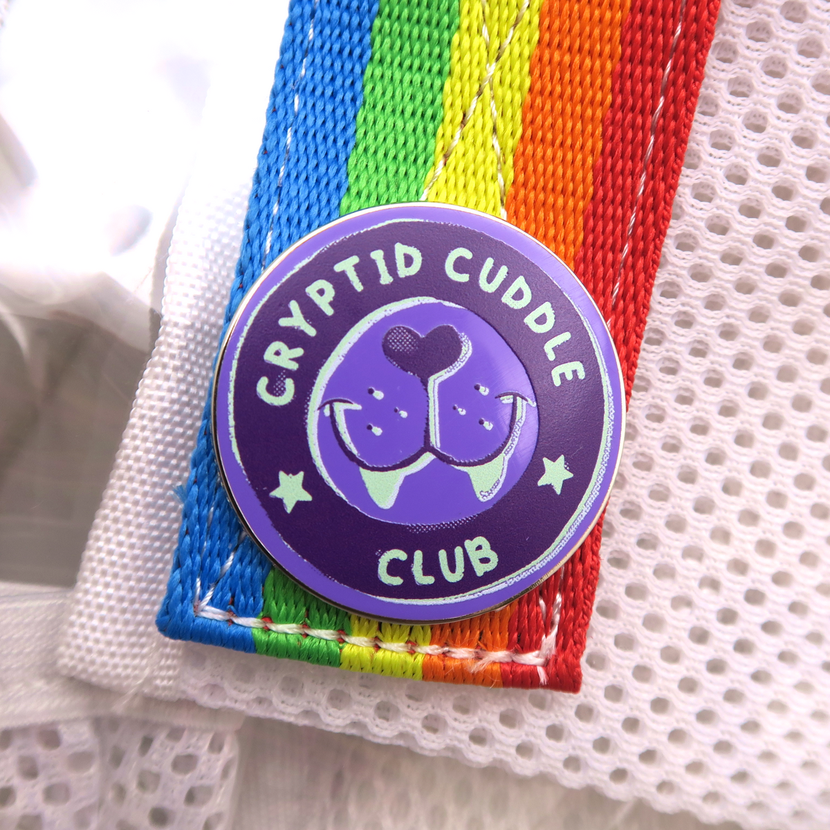 Tiny Teeth Cryptid Cuddle Club Pin - AVBL MRKT (2)