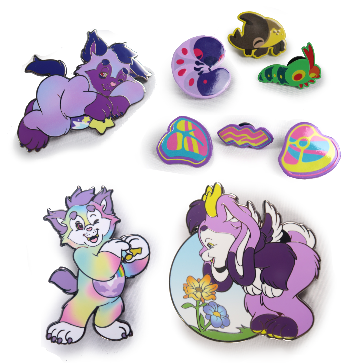 Tiny Teeth Large Enamel Pins - AVBL MRKT (1)
