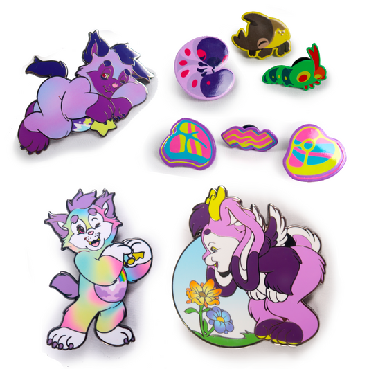 Tiny Teeth Large Enamel Pins - AVBL MRKT (1)