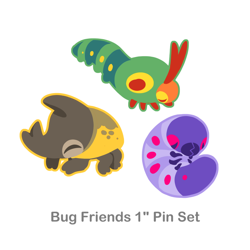 Tiny Teeth Large Enamel Pins - AVBL MRKT (2)
