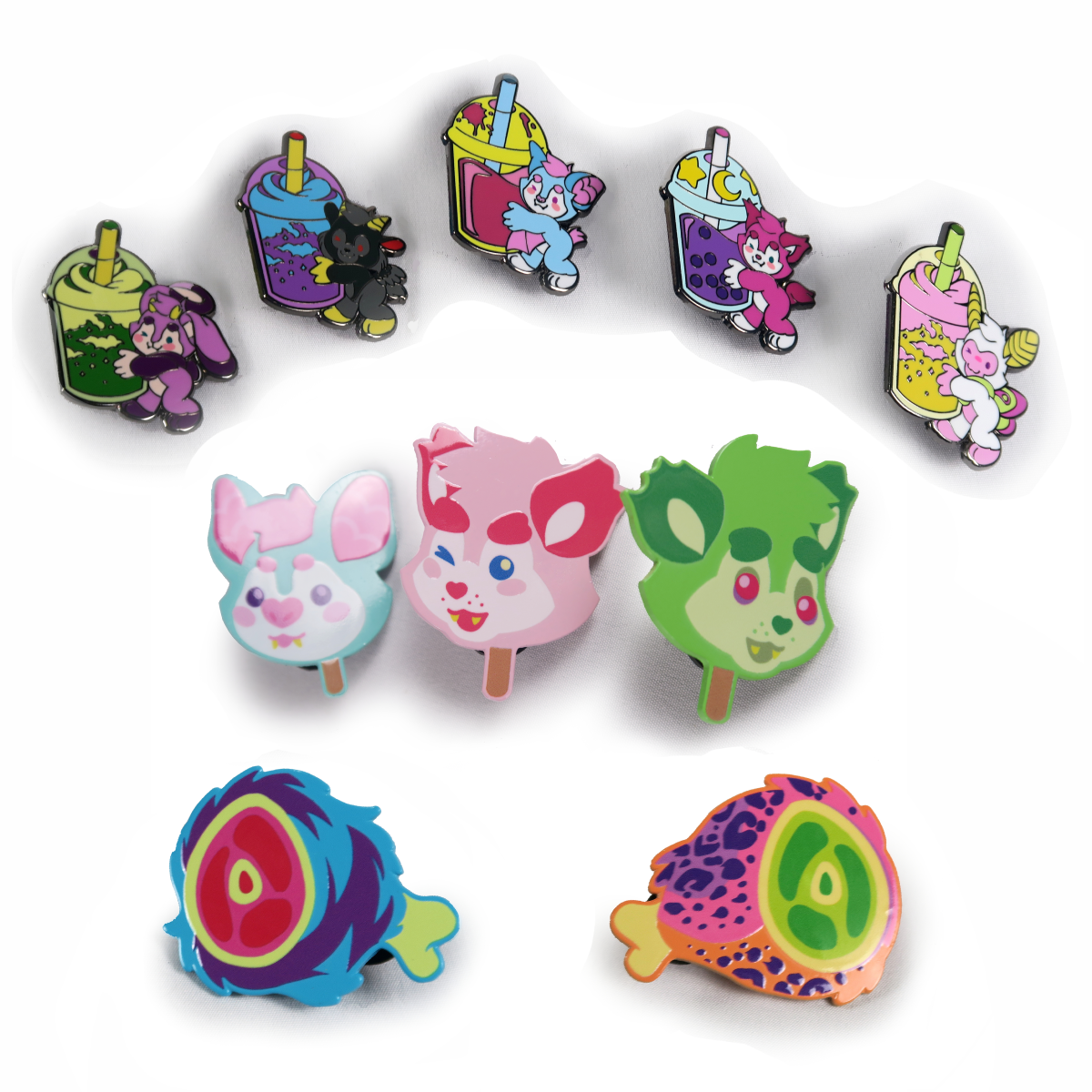 Tiny Teeth Small Enamel Pins - AVBL MRKT (1)
