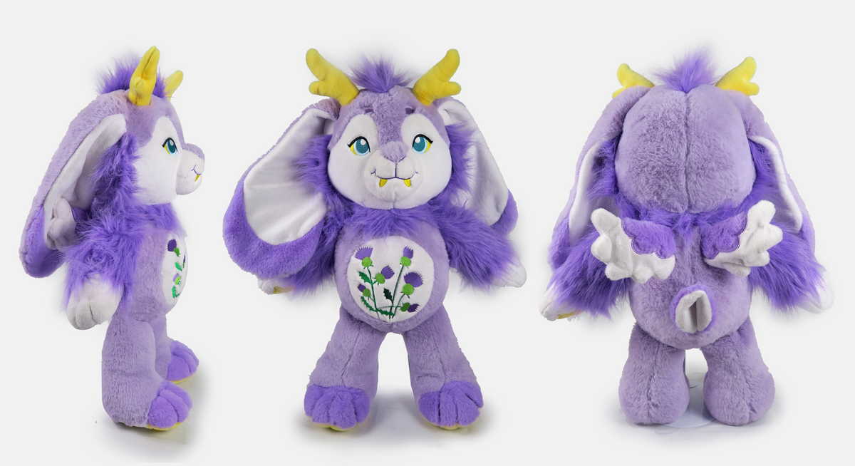 Tiny Teeth Thistledown Wolpertinger - AVBL MRKT (2)