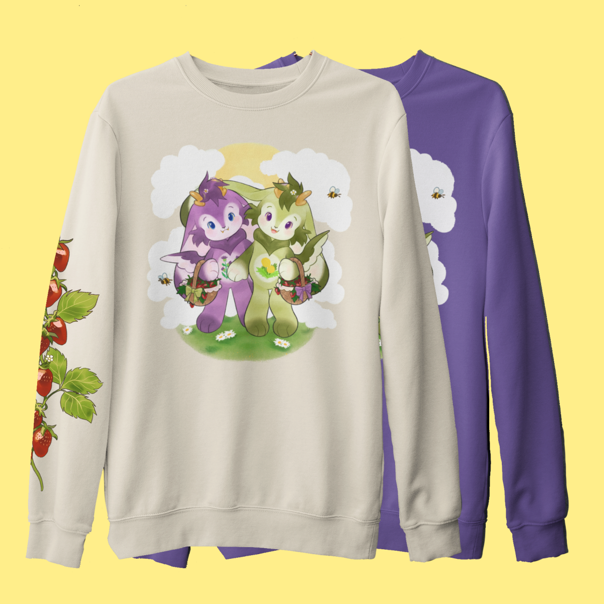 Tiny Teeth Wolpertinger Sweater - AVBL MRKT (1)