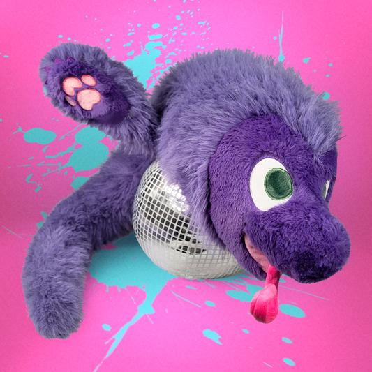 Tiny Teeth Wyrm on a String Plush - AVBL MRKT (1)