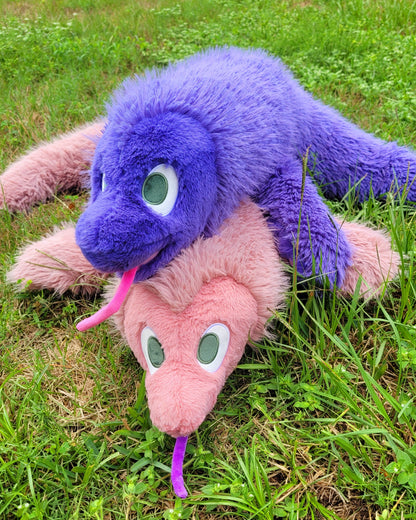Tiny Teeth Wyrm on a String Plush - AVBL MRKT (11)