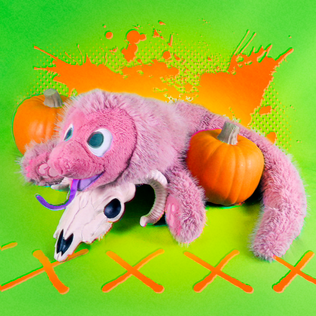 Tiny Teeth Wyrm on a String Plush - AVBL MRKT (2)