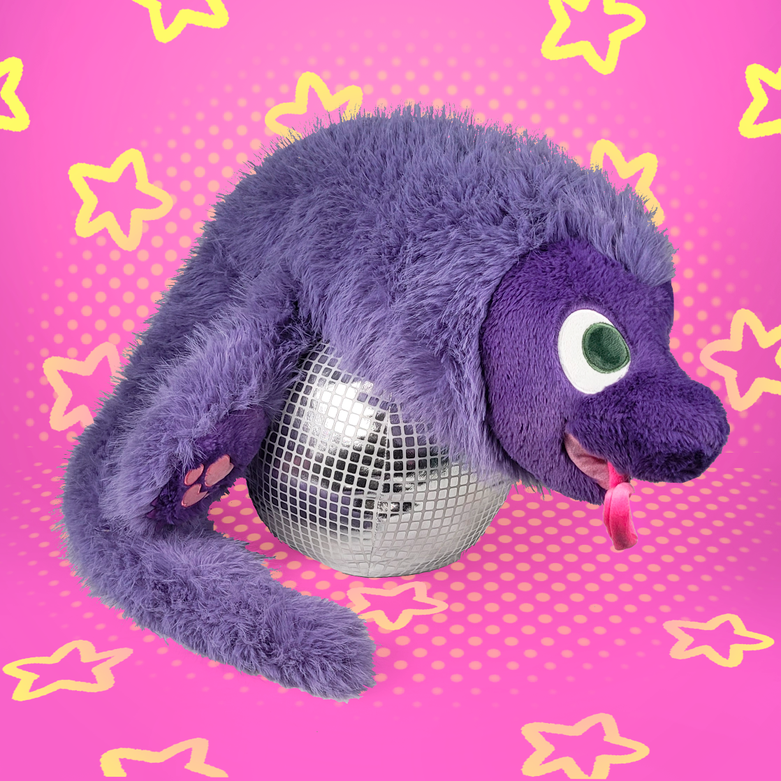 Tiny Teeth Wyrm on a String Plush - AVBL MRKT (5)