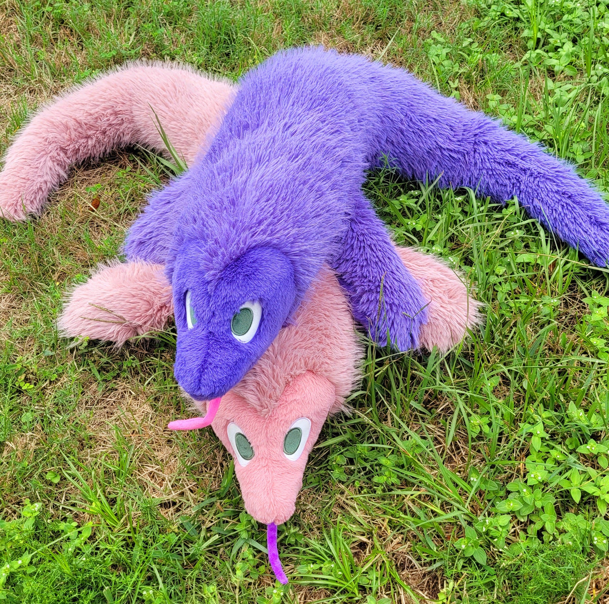 Tiny Teeth Wyrm on a String Plush - AVBL MRKT (9)