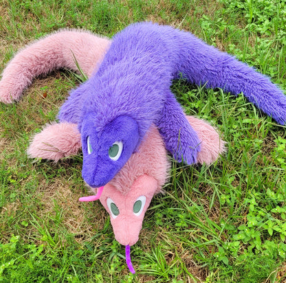 Tiny Teeth Wyrm on a String Plush - AVBL MRKT (9)