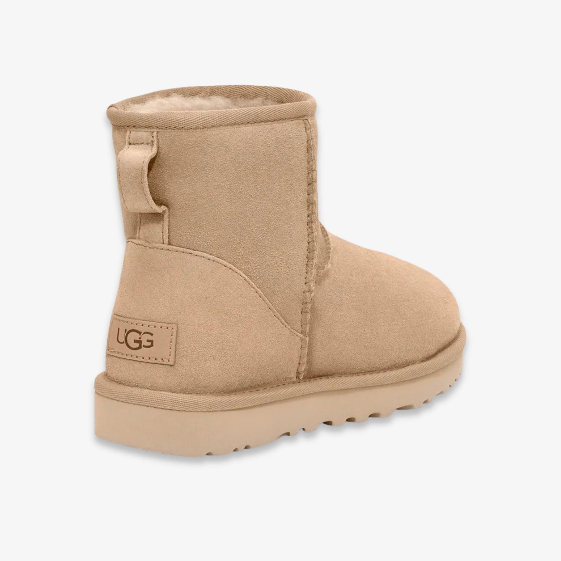 UGG Classic Mini II 'Sand' (2022) (Womens) [1016222-SAN] Casual Fashion Boots Warm Shoes for Unisex Adult Female Ladies Girls WMNS - AVBL MRKT (5)