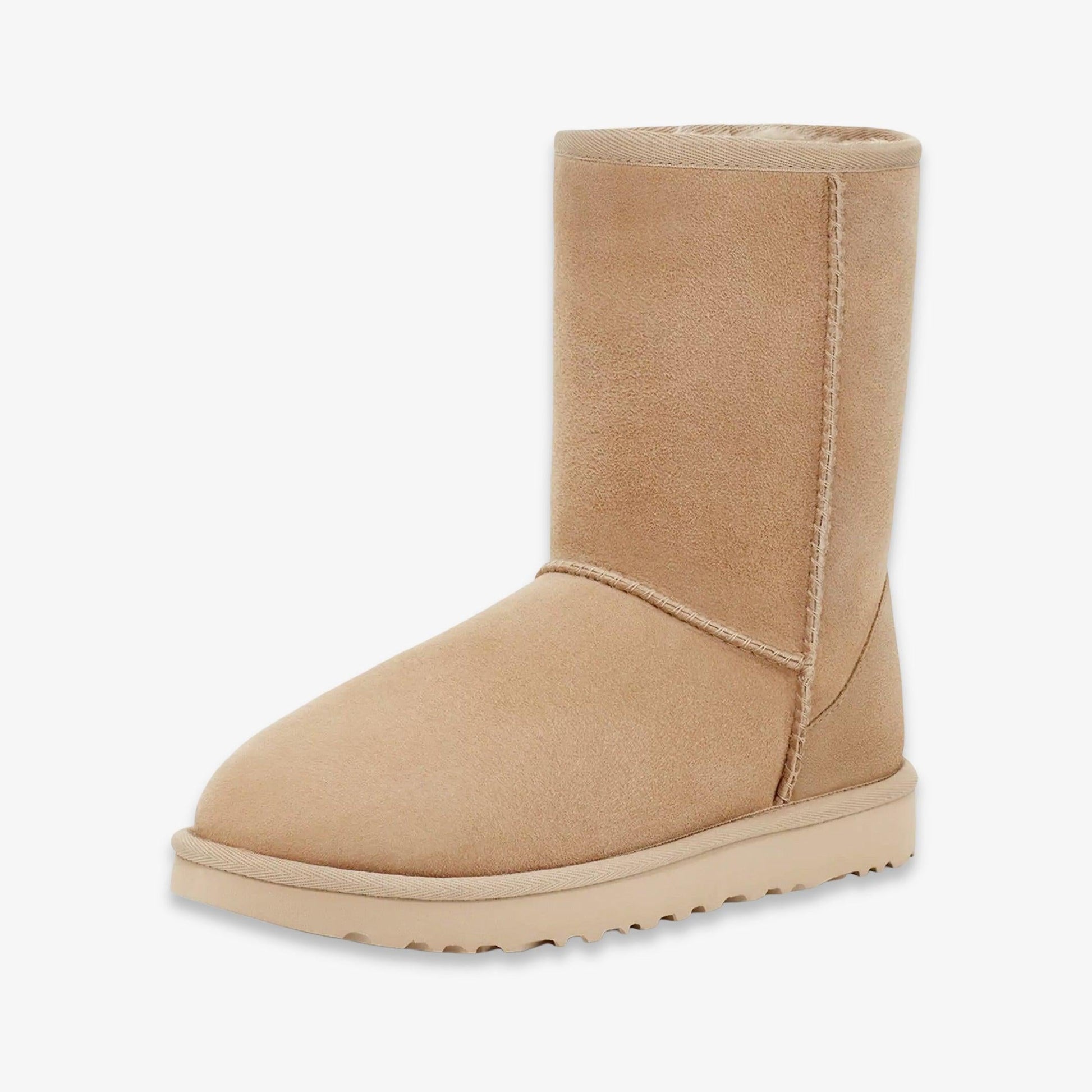 UGG Classic Short II Boot 'Sand' (2022) (Womens) [1016223-SAN] Casual Fashion Warm Shoes for Unisex Adult Female Ladies Girls WMNS - AVBL MRKT (1)