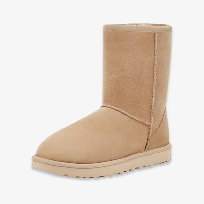 UGG Classic Short II Boot 'Sand' (2022) (Womens) [1016223-SAN] Casual Fashion Warm Shoes for Unisex Adult Female Ladies Girls WMNS - AVBL MRKT (1)