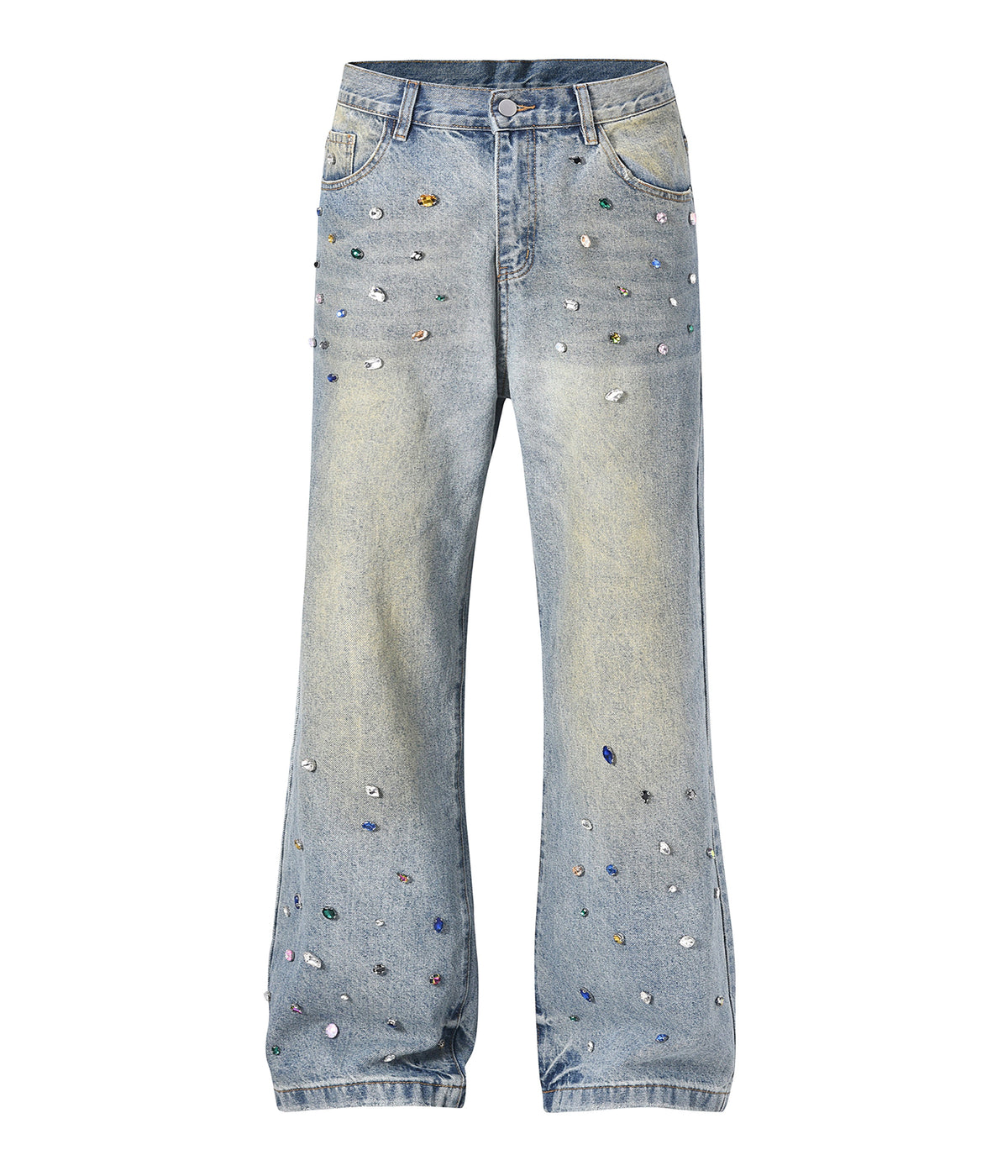 UNDEVELOPED AZUL COLORED GEMSTONE DENIM - AVBL MRKT (1)