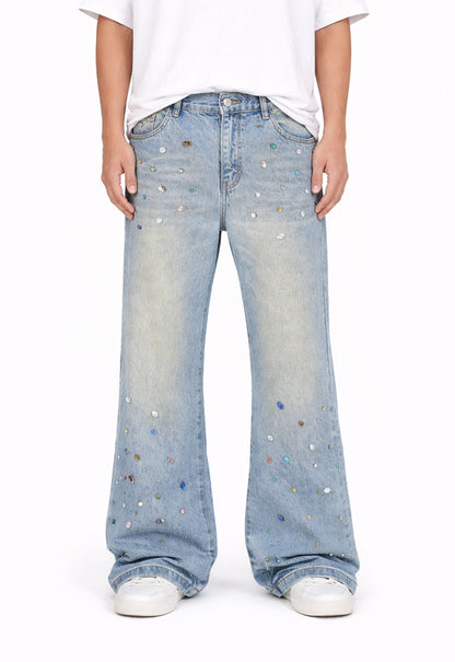 UNDEVELOPED AZUL COLORED GEMSTONE DENIM - AVBL MRKT (2)