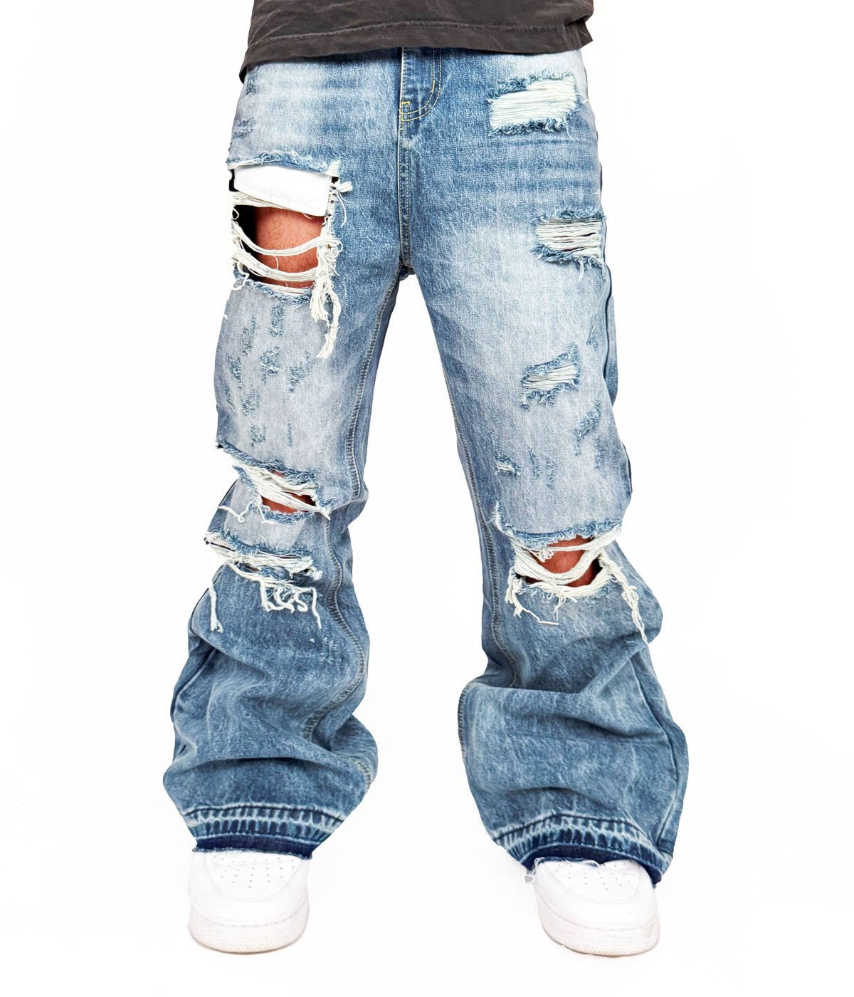 UNDEVELOPED AZUL DESTRUCTION DENIM - AVBL MRKT (3)