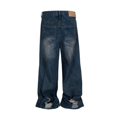 UNDEVELOPED AZUL DISTRESSED CAMO PATCHWORK DENIM - AVBL MRKT (3)