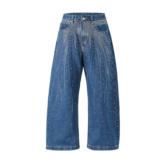 UNDEVELOPED AZUL FLORAL RHINESTONE DENIM - AVBL MRKT (1)