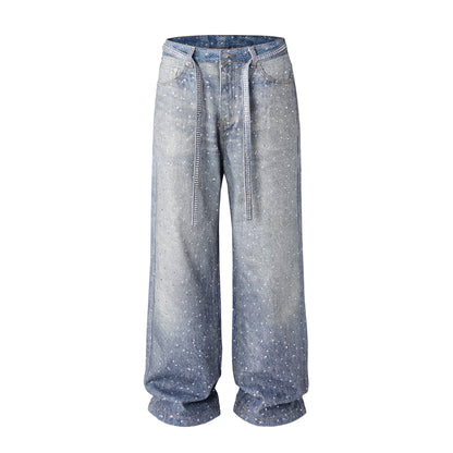UNDEVELOPED AZUL RHINESTONE DENIM (UNISEX) - AVBL MRKT (1)