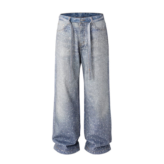 UNDEVELOPED AZUL RHINESTONE DENIM (UNISEX) - AVBL MRKT (1)