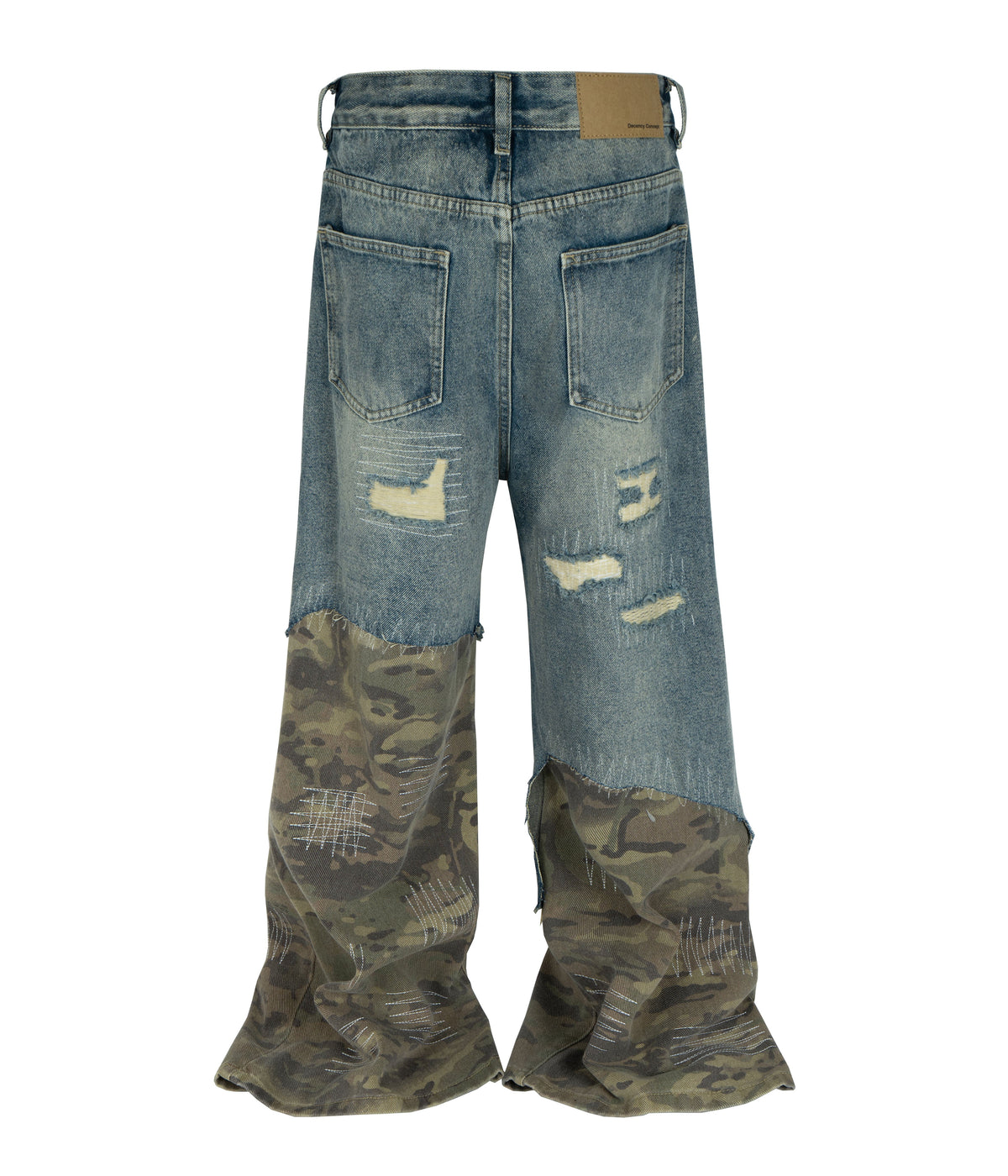 UNDEVELOPED AZUL SCAB CAMO FLARE DENIM - AVBL MRKT (3)