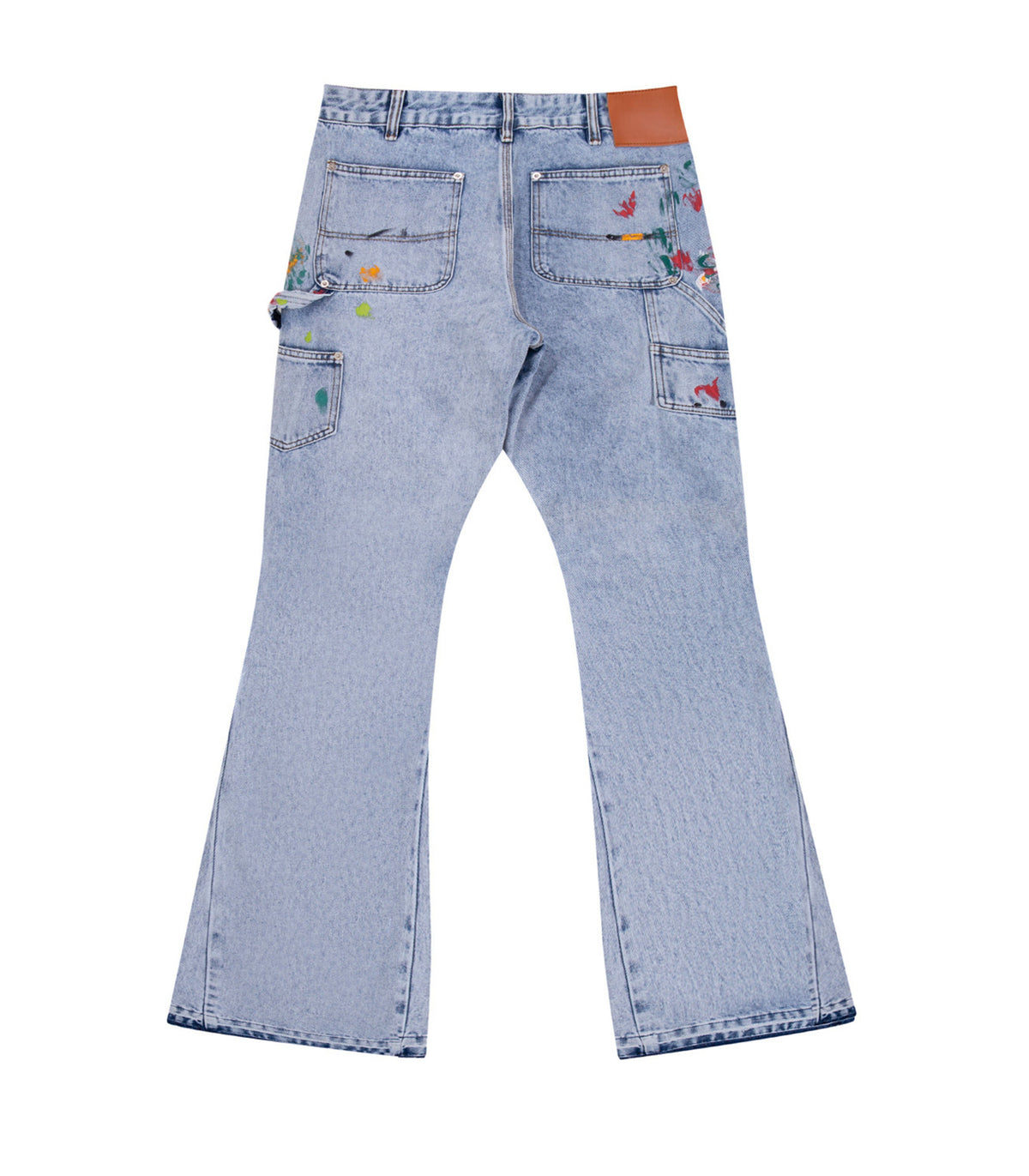 UNDEVELOPED AZUL SPLIT PAINTERS DENIM - AVBL MRKT (3)