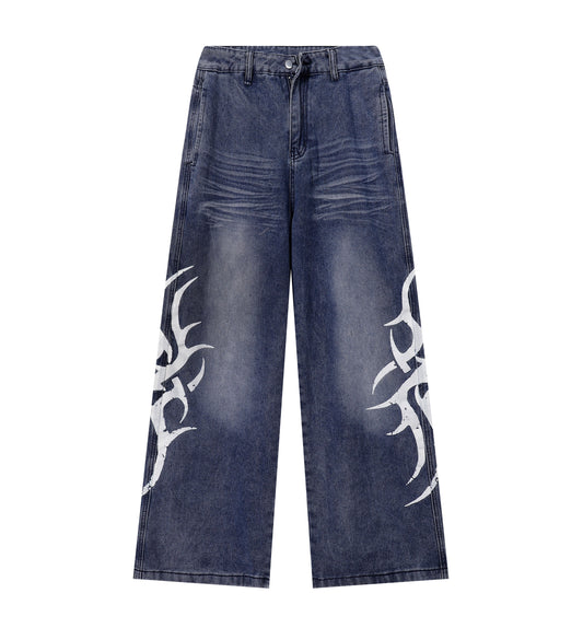 UNDEVELOPED AZUL TRIBAL DENIM - AVBL MRKT (1)