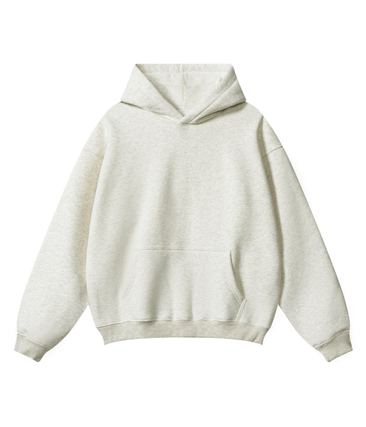 UNDEVELOPED BEIGE HEATHER HOODIE - AVBL MRKT (1)