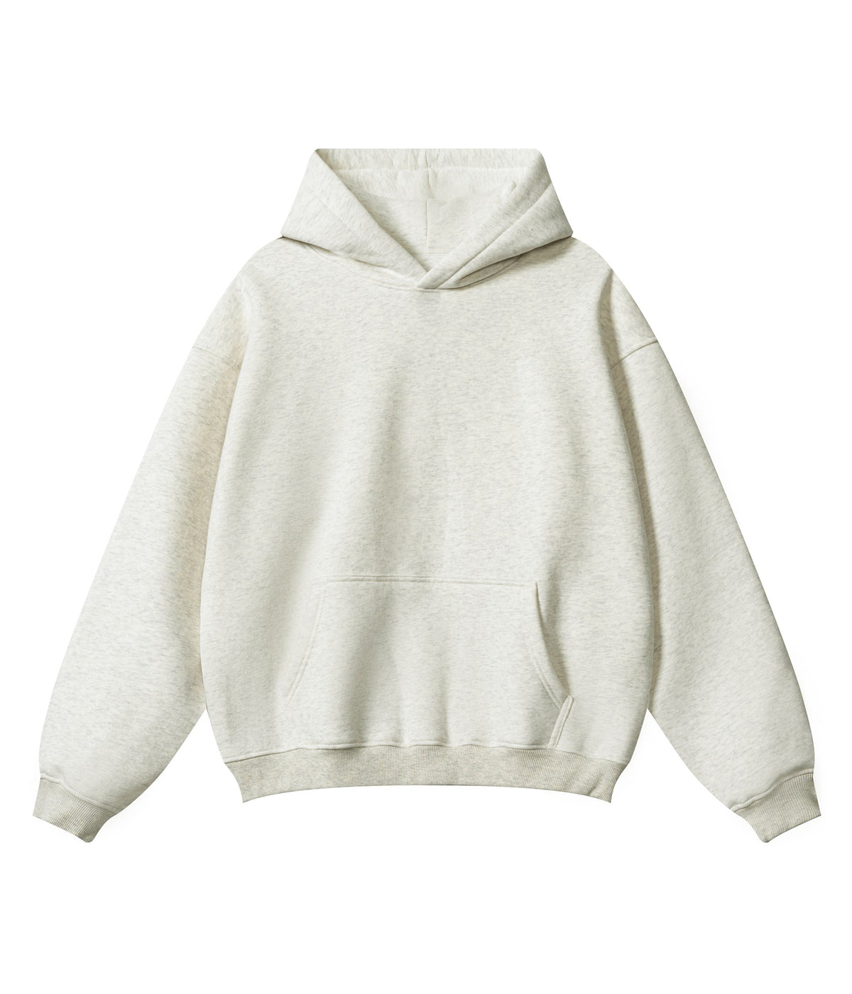 UNDEVELOPED BEIGE HEATHER HOODIE - AVBL MRKT (1)
