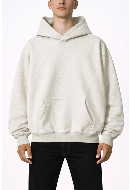 UNDEVELOPED BEIGE HEATHER HOODIE - AVBL MRKT (2)