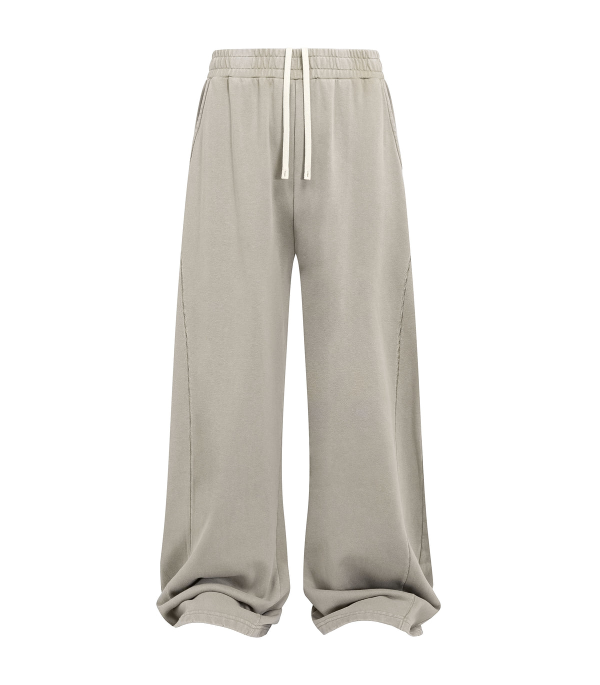 UNDEVELOPED BEIGE PANEL SWEATPANTS - AVBL MRKT (1)