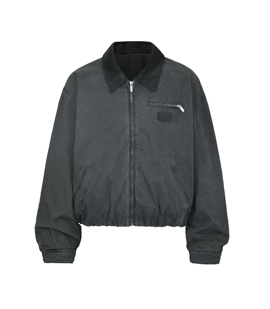 UNDEVELOPED BLACK VINTAGE HUNTERS JACKET - AVBL MRKT (1)