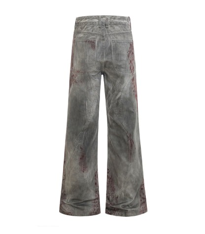 UNDEVELOPED BLOODSTAIN FLARE DENIM - AVBL MRKT (3)