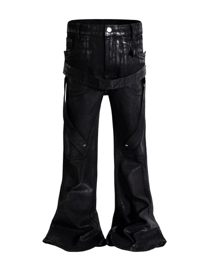 UNDEVELOPED BONDAGE FLARE DENIM - AVBL MRKT (1)